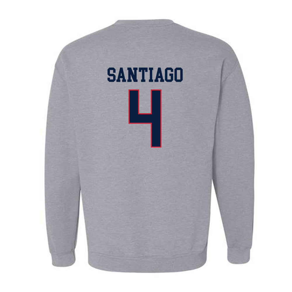Gonzaga - NCAA Baseball : Kainoa Santiago - Classic Shersey Crewneck Sweatshirt-1