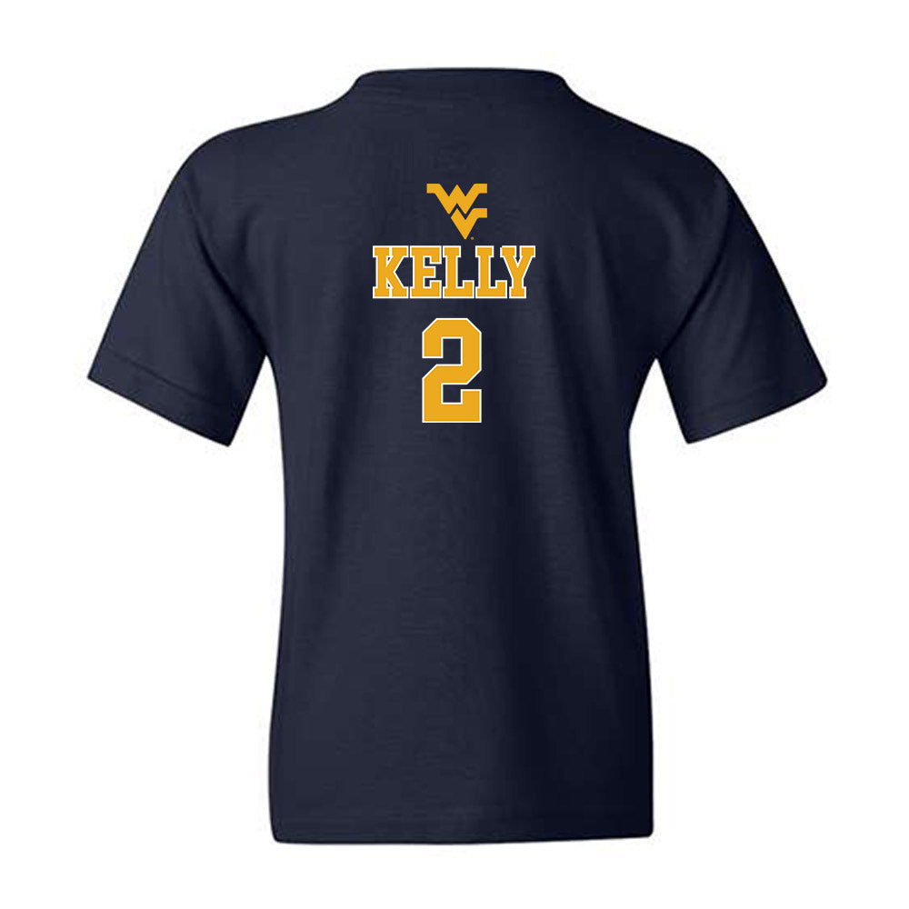 West Virginia - NCAA Baseball : Gavin Kelly - Generic Sports Shersey Youth T-Shirt-1