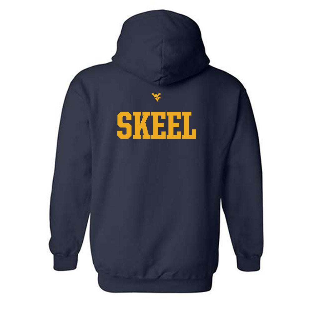 West Virginia - NCAA Women's Gymnastics : Kaelyn Skeel - Sports Shersey Hooded Sweatshirt-1