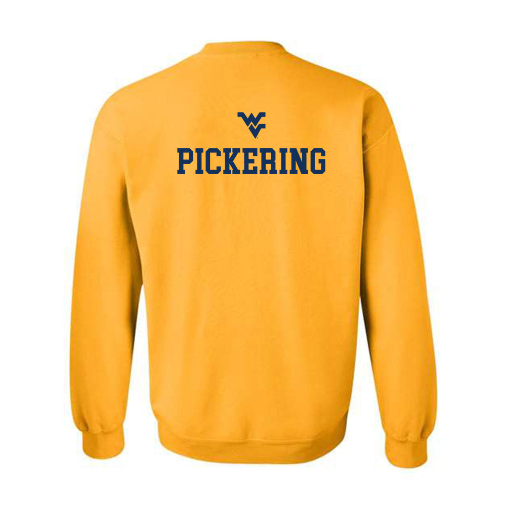 West Virginia - NCAA Women's Track & Field : Cate Pickering - Generic Sports Shersey Crewneck Sweatshirt-1