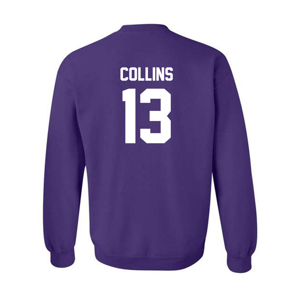 Kansas State - NCAA Football : RJ Collins - Sports Shersey Crewneck Sweatshirt-1