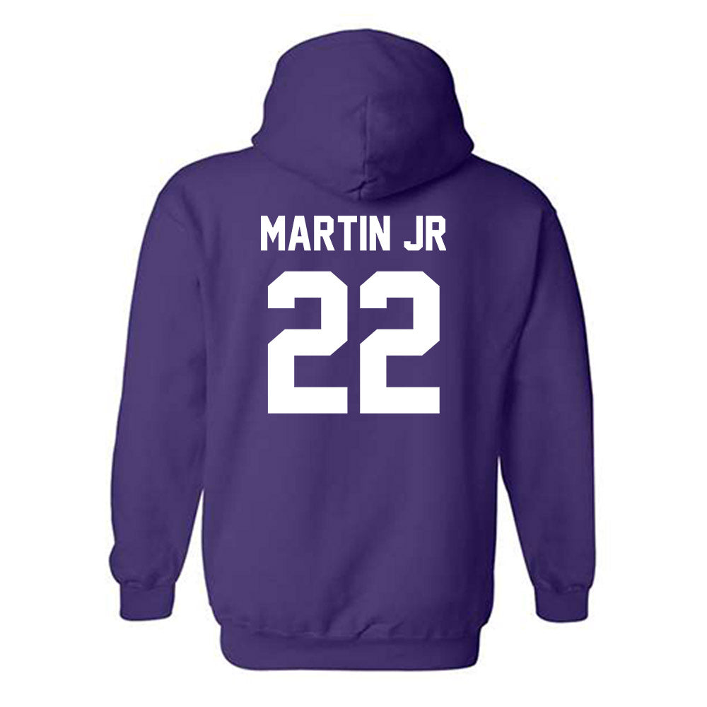 Kansas State - NCAA Football : Antonio Martin Jr - Sports Shersey Hooded Sweatshirt-1