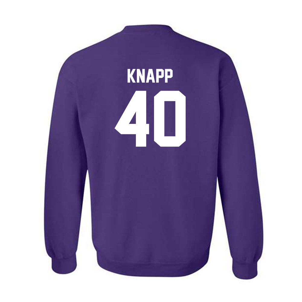 Kansas State - NCAA Football : Dalton Knapp - Sports Shersey Crewneck Sweatshirt-1