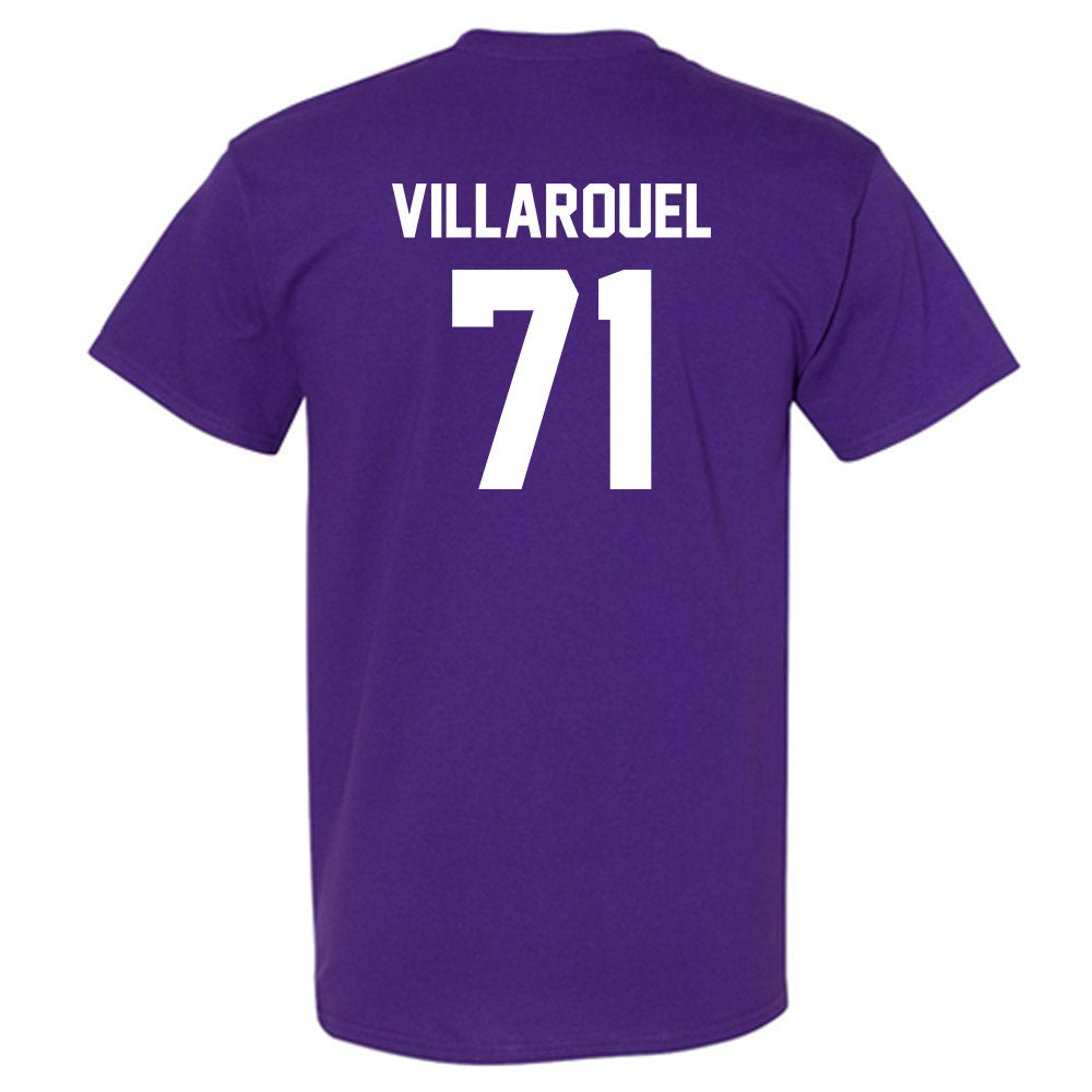 Kansas State - NCAA Football : Dylan Villarouel - Sports Shersey T-Shirt-1
