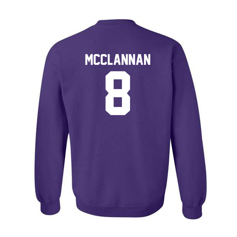 Kansas State - NCAA Football : Simon McClannan - Sports Shersey Crewneck Sweatshirt-1