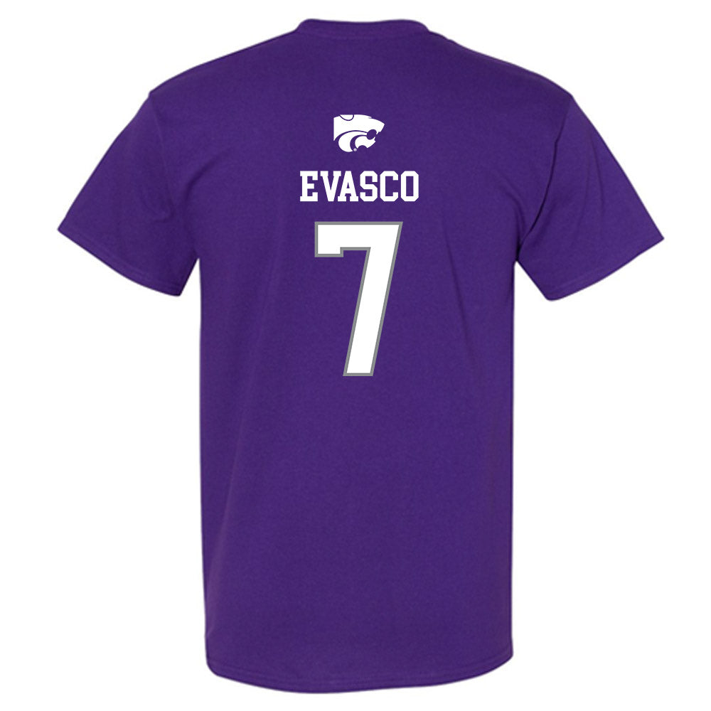 Kansas State - NCAA Baseball : Aj Evasco - Sports Shersey T-Shirt-1