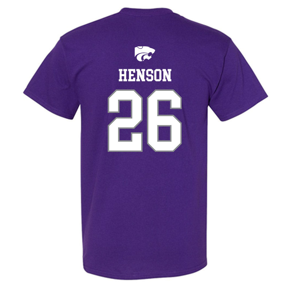Kansas State - NCAA Baseball : Micah Henson - Sports Shersey T-Shirt-1