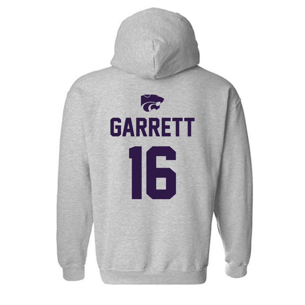 Kansas State - NCAA Women's Soccer : Ava Garrett - Sports Shersey Hooded Sweatshirt-1