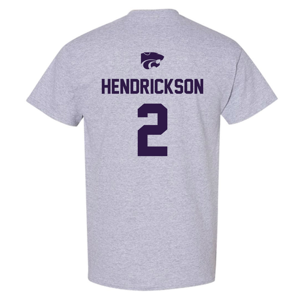 Kansas State - NCAA Women's Soccer : lily hendrickson - Sports Shersey T-Shirt-1