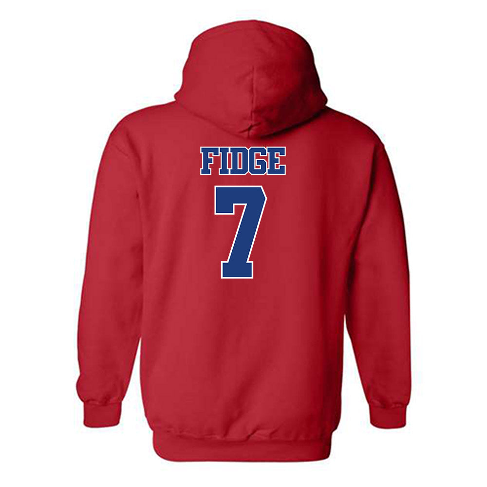 LA Tech - NCAA Softball : Ruby Fidge - Sports Shersey Hooded Sweatshirt-1