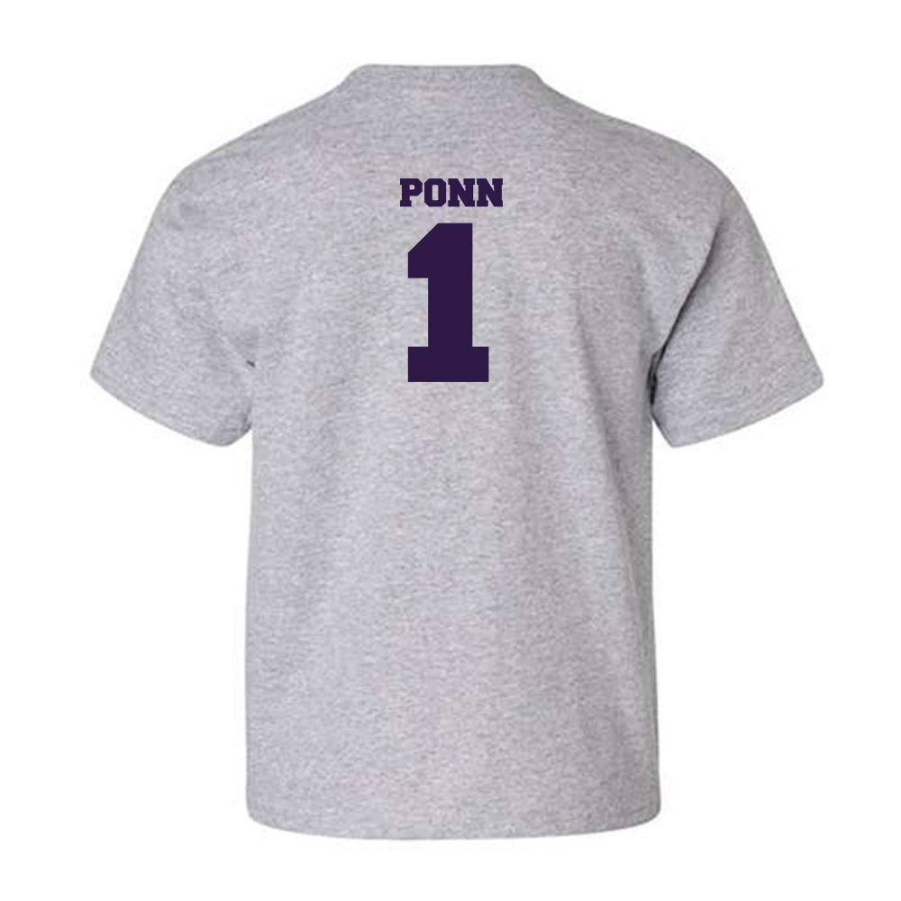 Kansas State - NCAA Women's Volleyball : Caleigh Ponn - Sports Shersey Youth T-Shirt-1