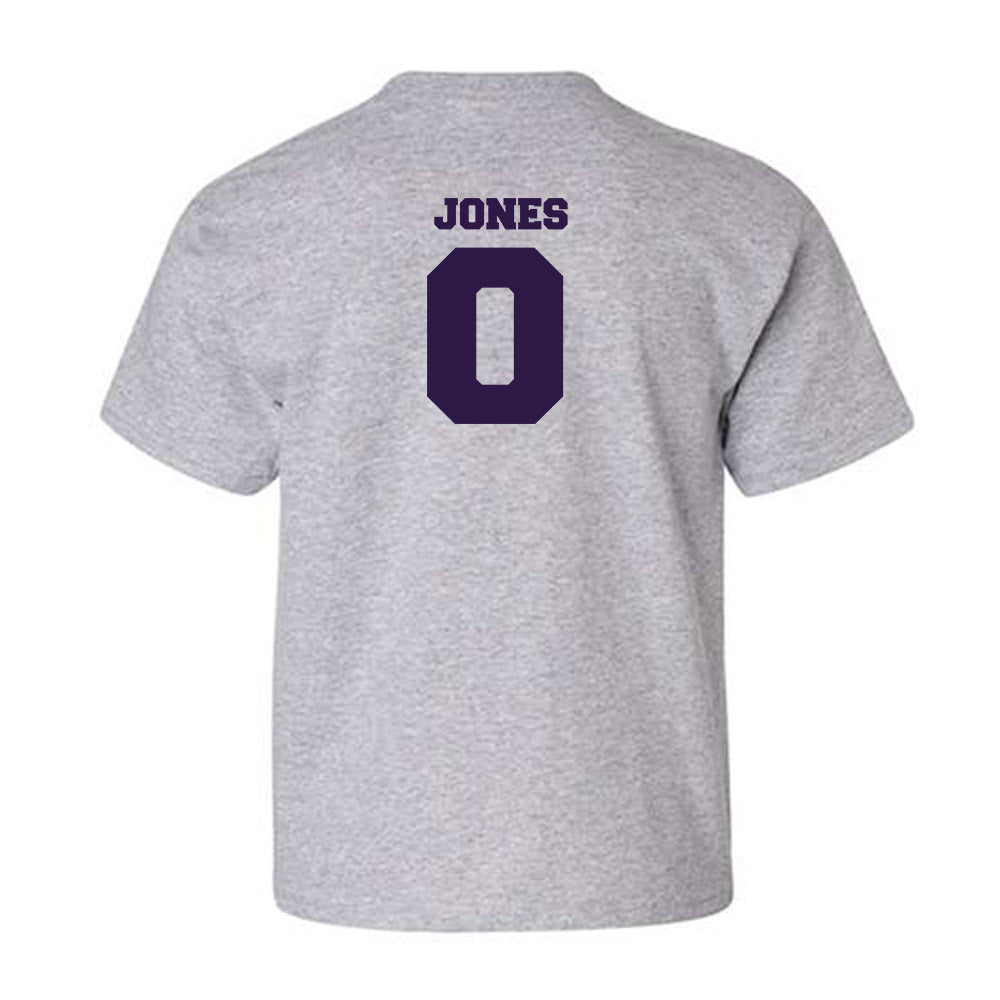 Kansas State - NCAA Women's Volleyball : Makinsey jones - Sports Shersey Youth T-Shirt-1