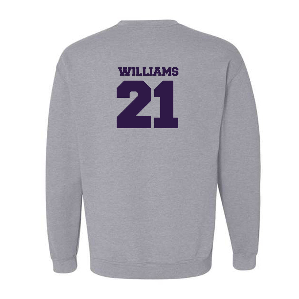 Kansas State - NCAA Women's Volleyball : Jordyn Williams - Sports Shersey Crewneck Sweatshirt-1