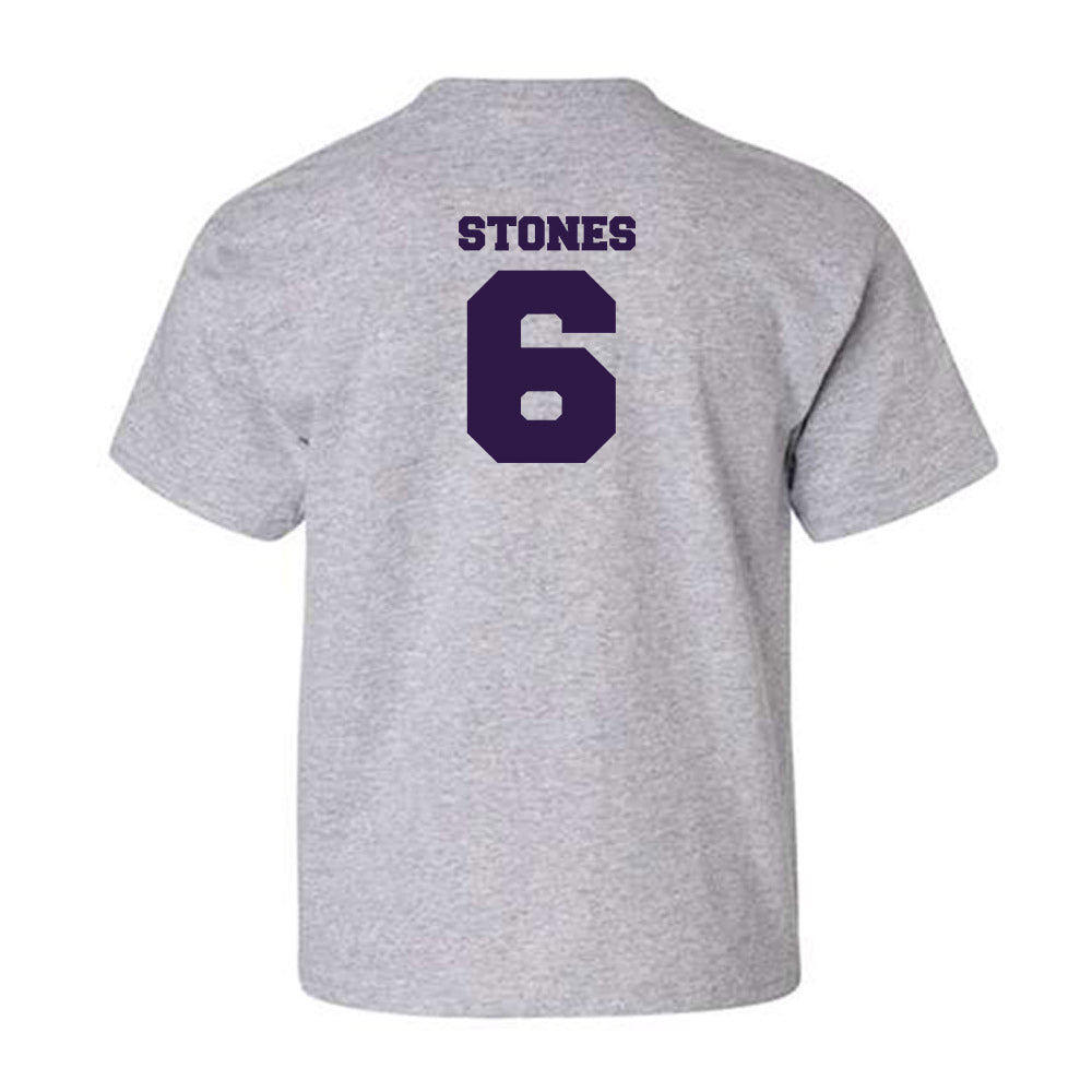 Kansas State - NCAA Women's Volleyball : Avery Stones - Sports Shersey Youth T-Shirt-1
