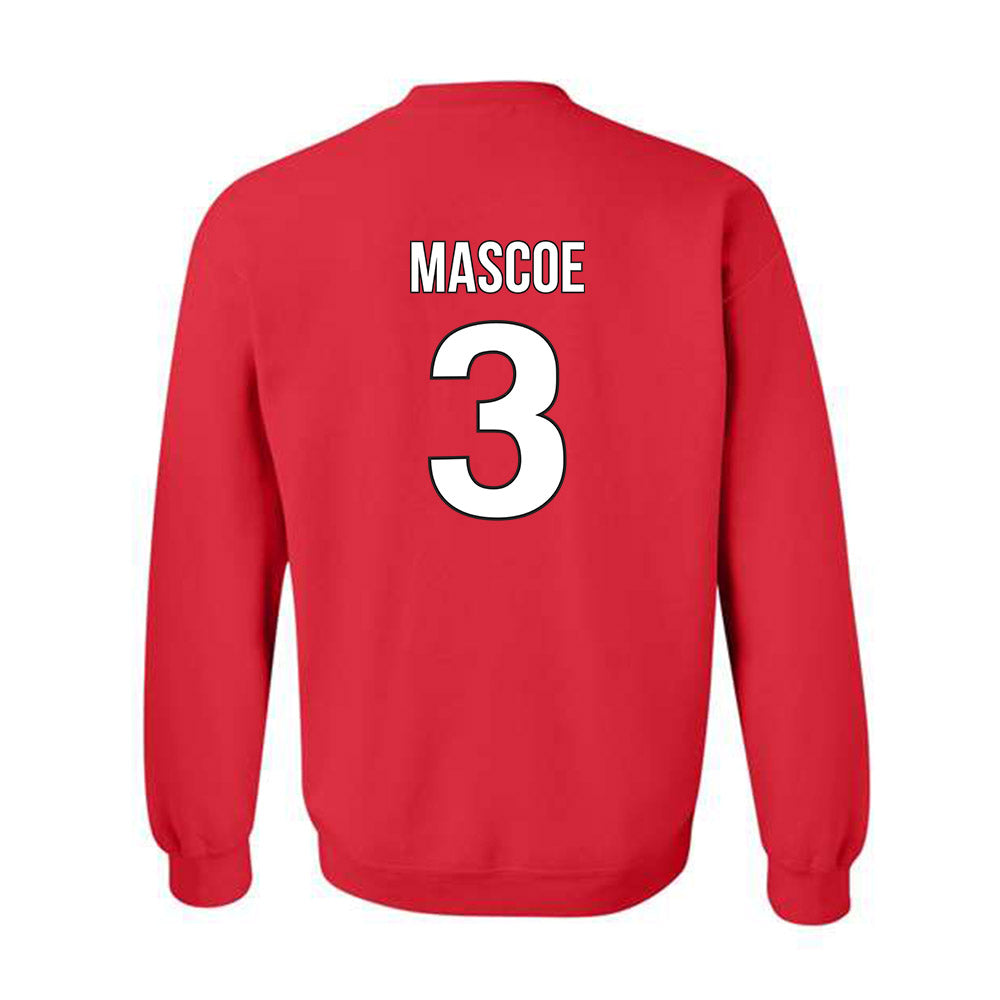 Rutgers - NCAA Football : Bo Mascoe - Classic Shersey Crewneck Sweatshirt