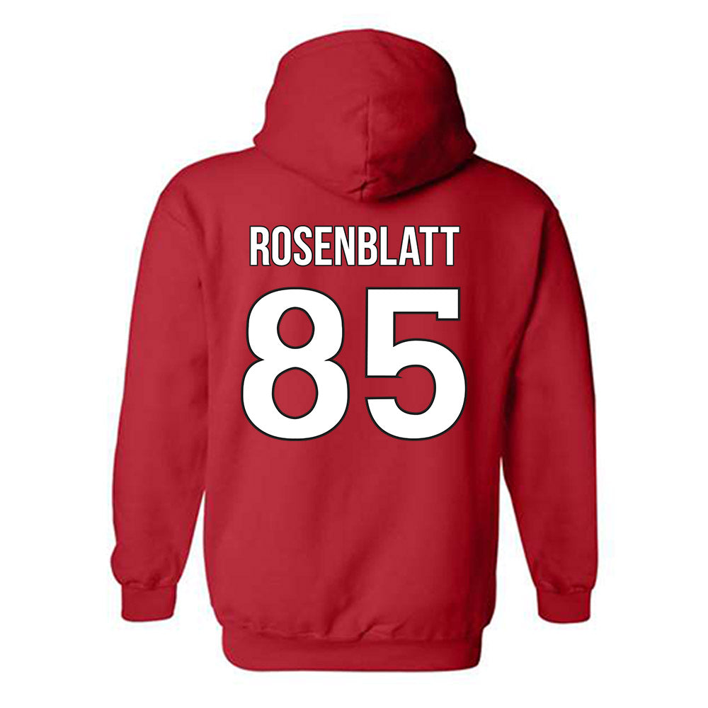 Rutgers - NCAA Football : Ben Rosenblatt - Classic Shersey Hooded Sweatshirt