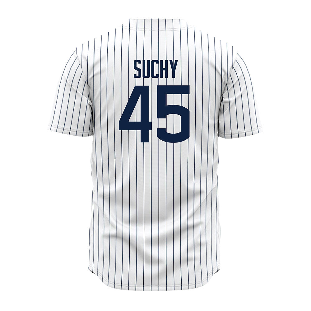 UConn - NCAA Baseball : Cayden Suchy - White Jersey-1