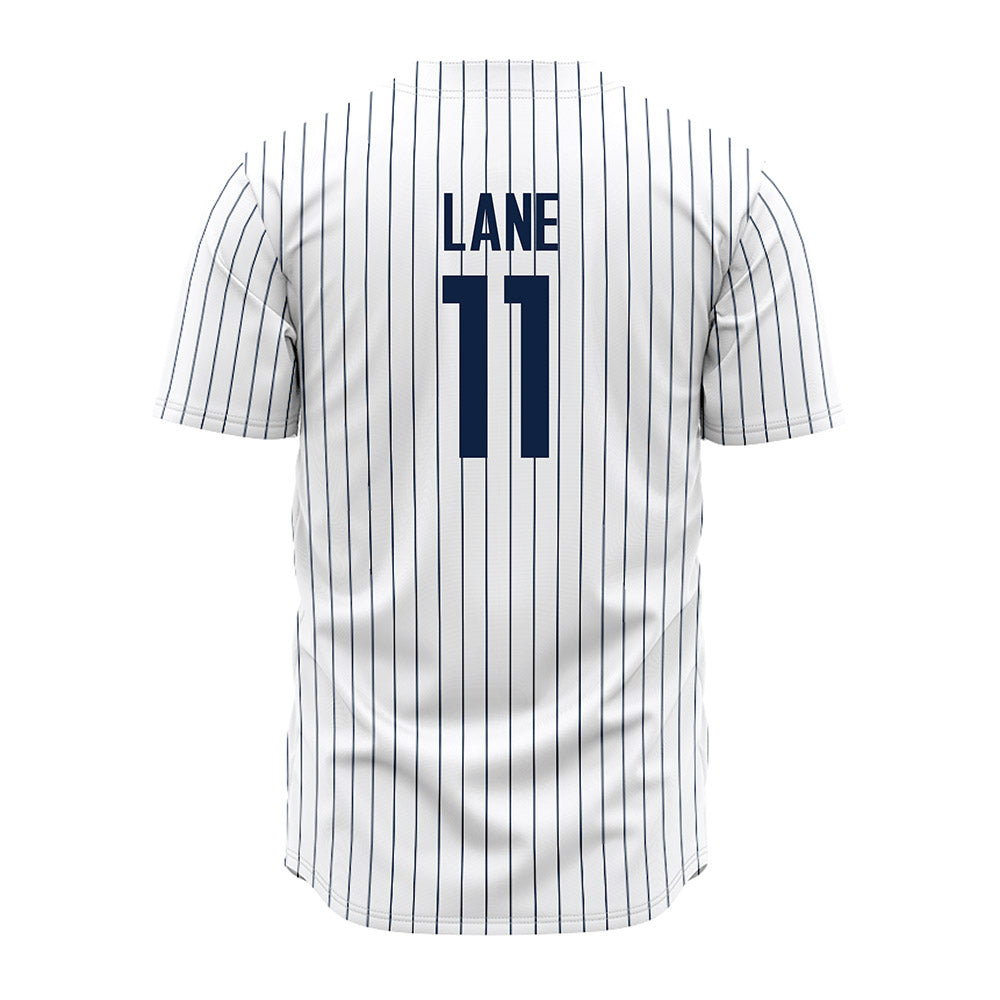 UConn - NCAA Baseball : Connor Lane - White Jersey-1