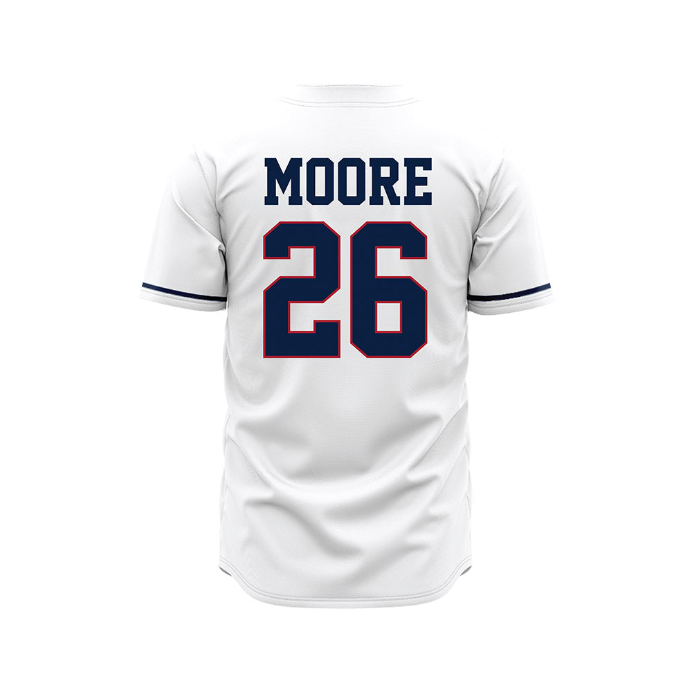 Liberty - NCAA Baseball : Tucker Moore - White Jersey-1