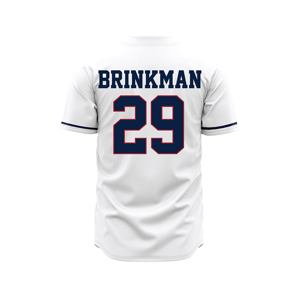 Liberty - NCAA Baseball : Charlie Brinkman - White Jersey-1
