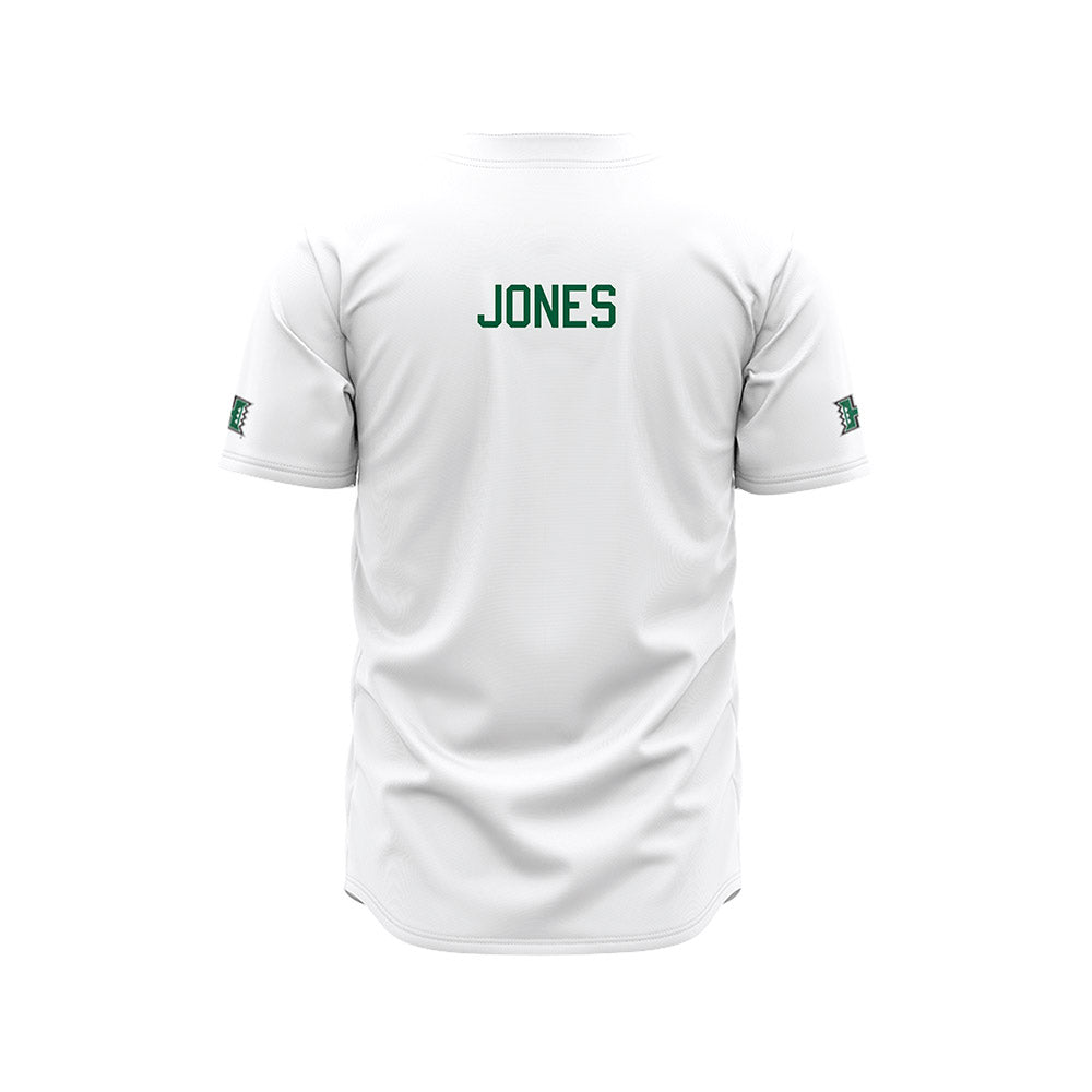 Hawaii - NCAA Baseball : Max Jones - White Jersey-1