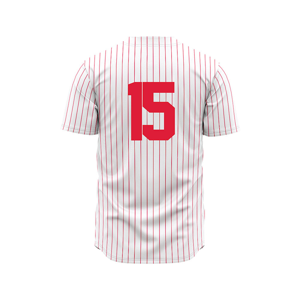 Dayton - NCAA Baseball : Nicolas Amodeo - White Jersey-1