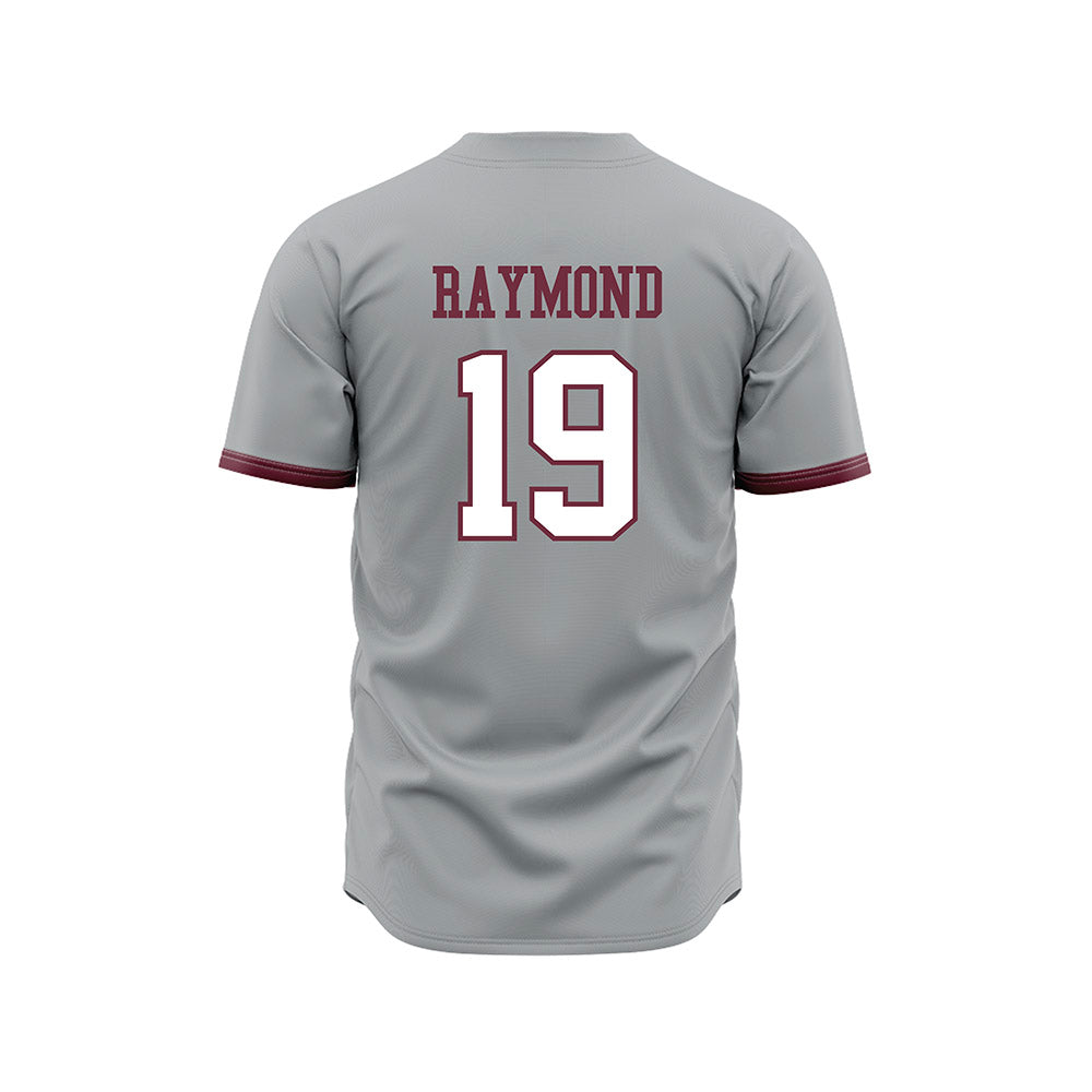 Mississippi State - NCAA Baseball : Andrew Raymond - Gray Slate Jersey-1