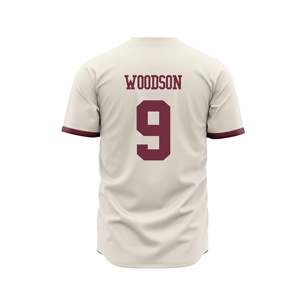 Mississippi State - NCAA Baseball : Ryder Woodson - Cream Jersey-1