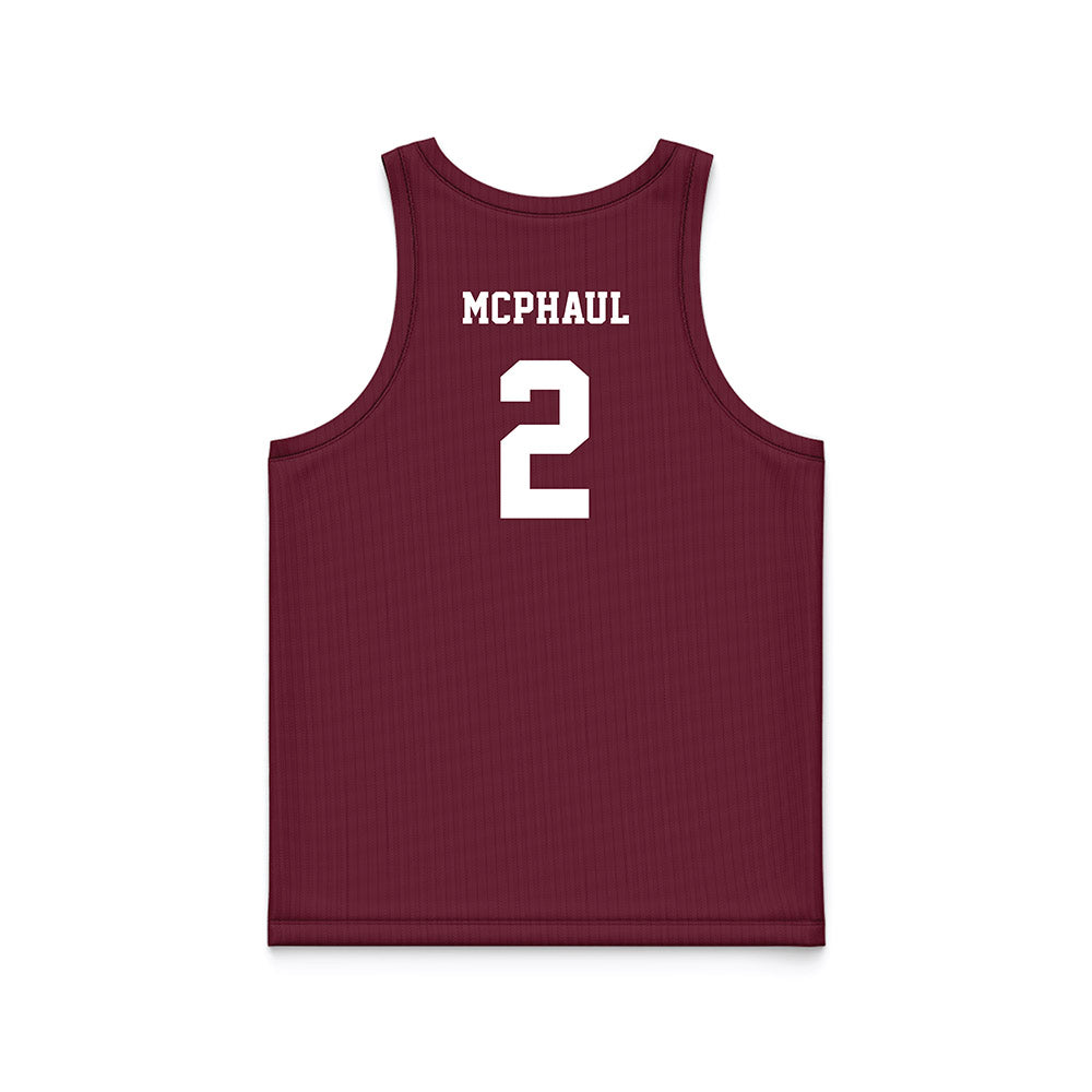 Mississippi State - NCAA Women's Basketball : Destiney McPhaul - Maroon Basketball Jersey-1