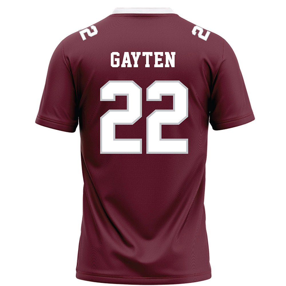 Mississippi State - NCAA Football : Xavier Gayten - Maroon Football Jersey-1