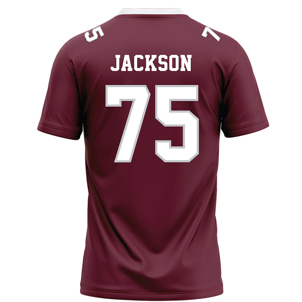 Mississippi State - NCAA Football : Jacoby Jackson - Maroon Football Jersey-1