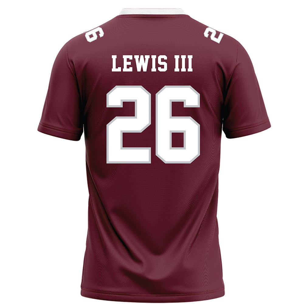 Mississippi State - NCAA Football : Dwight Lewis III - Maroon Football Jersey-1