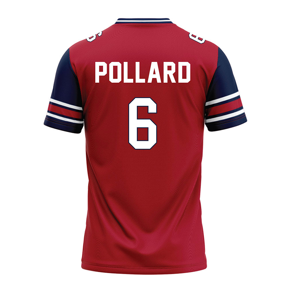 Liberty - NCAA Football : Micah Pollard - Red Football Jersey-1