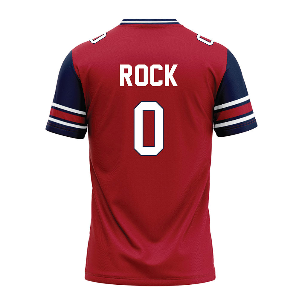 Liberty - NCAA Football : Jalon Rock - Red Football Jersey-1
