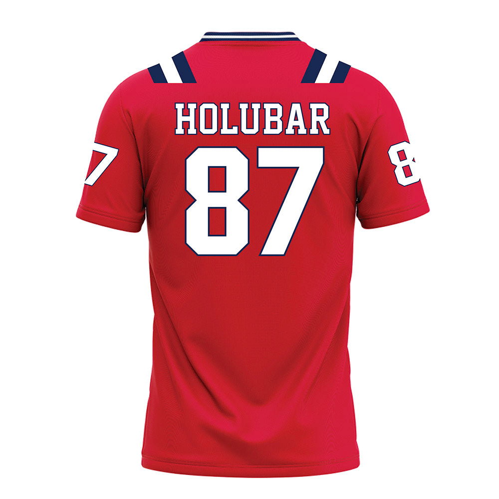 Dayton - NCAA Football : Brevin Holubar - Red Football Jersey-1