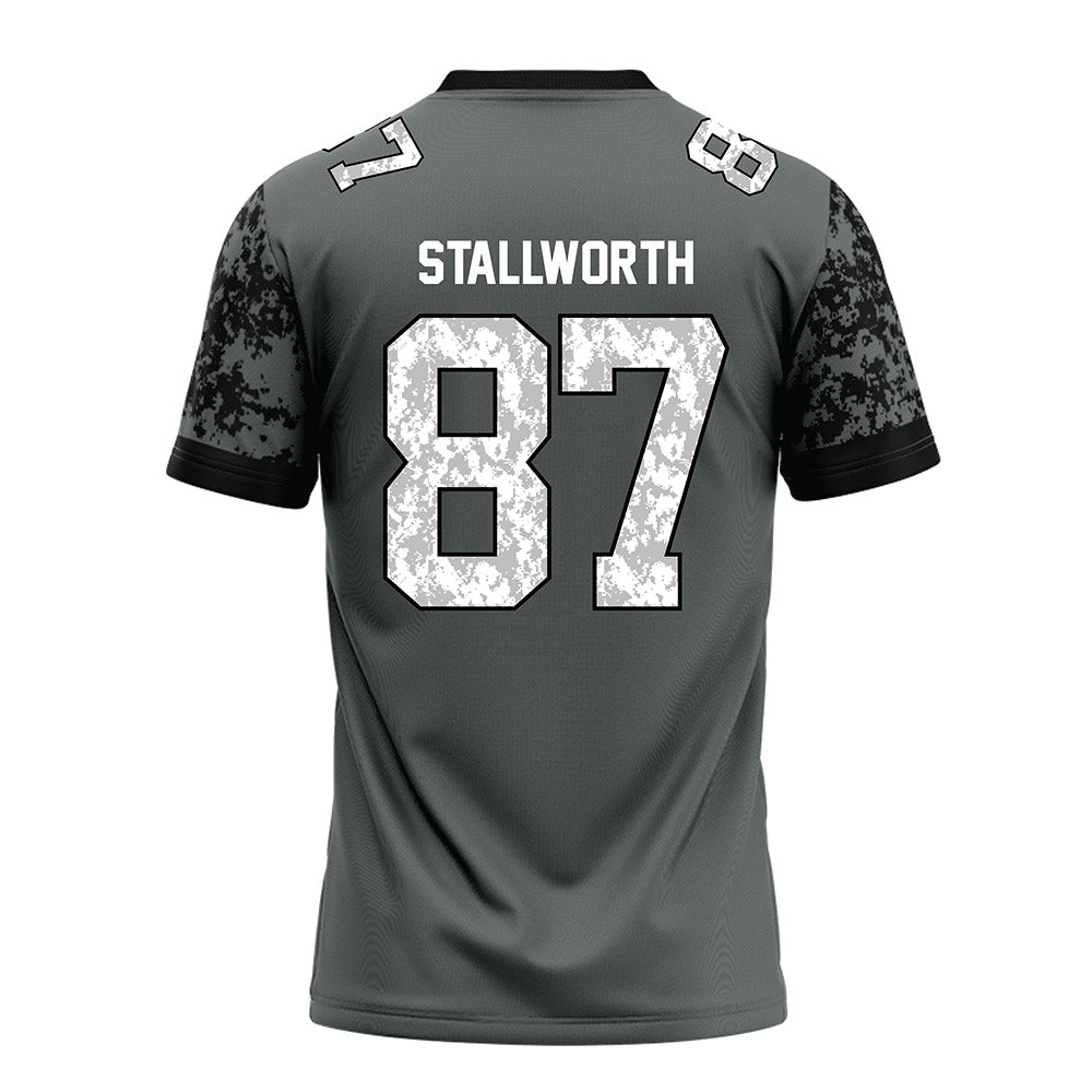 Towson - NCAA Football : Jordan Stallworth - Grey Football Jersey-1