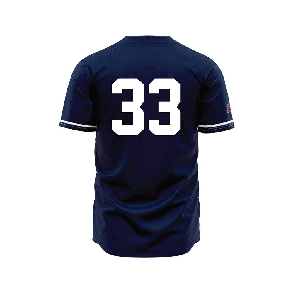 Liberty - NCAA Baseball : Michael Gibson - Navy Jersey
