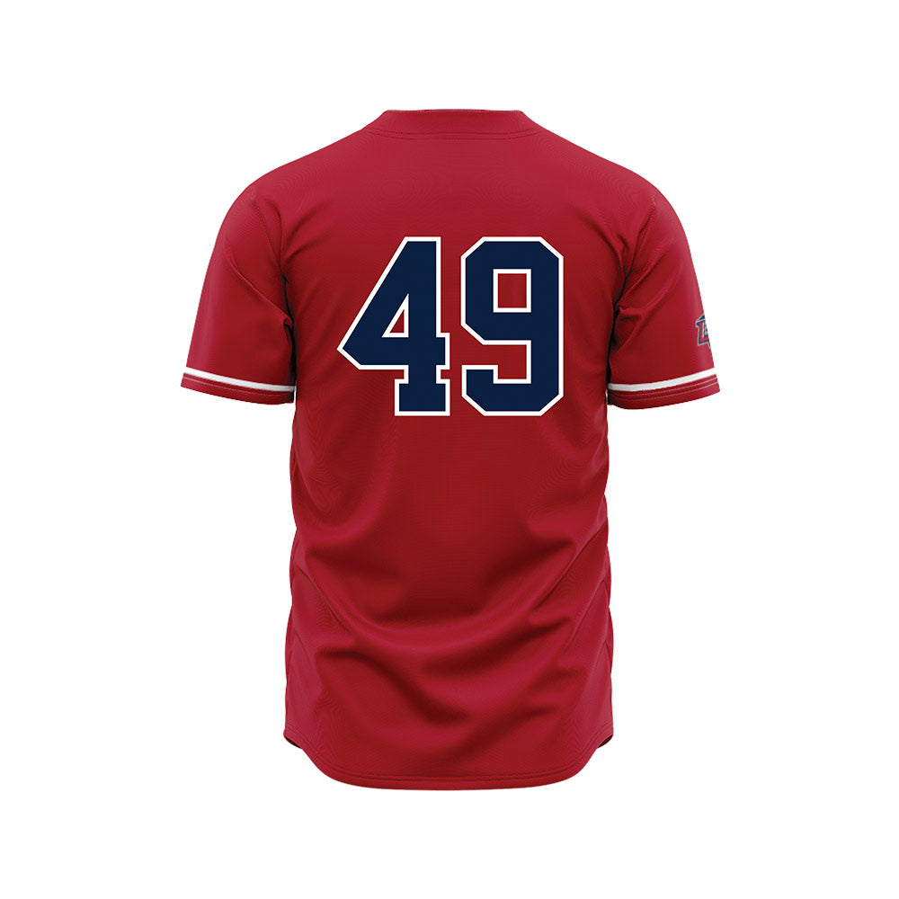Liberty - NCAA Baseball : Easton Swofford - Red Jersey-1