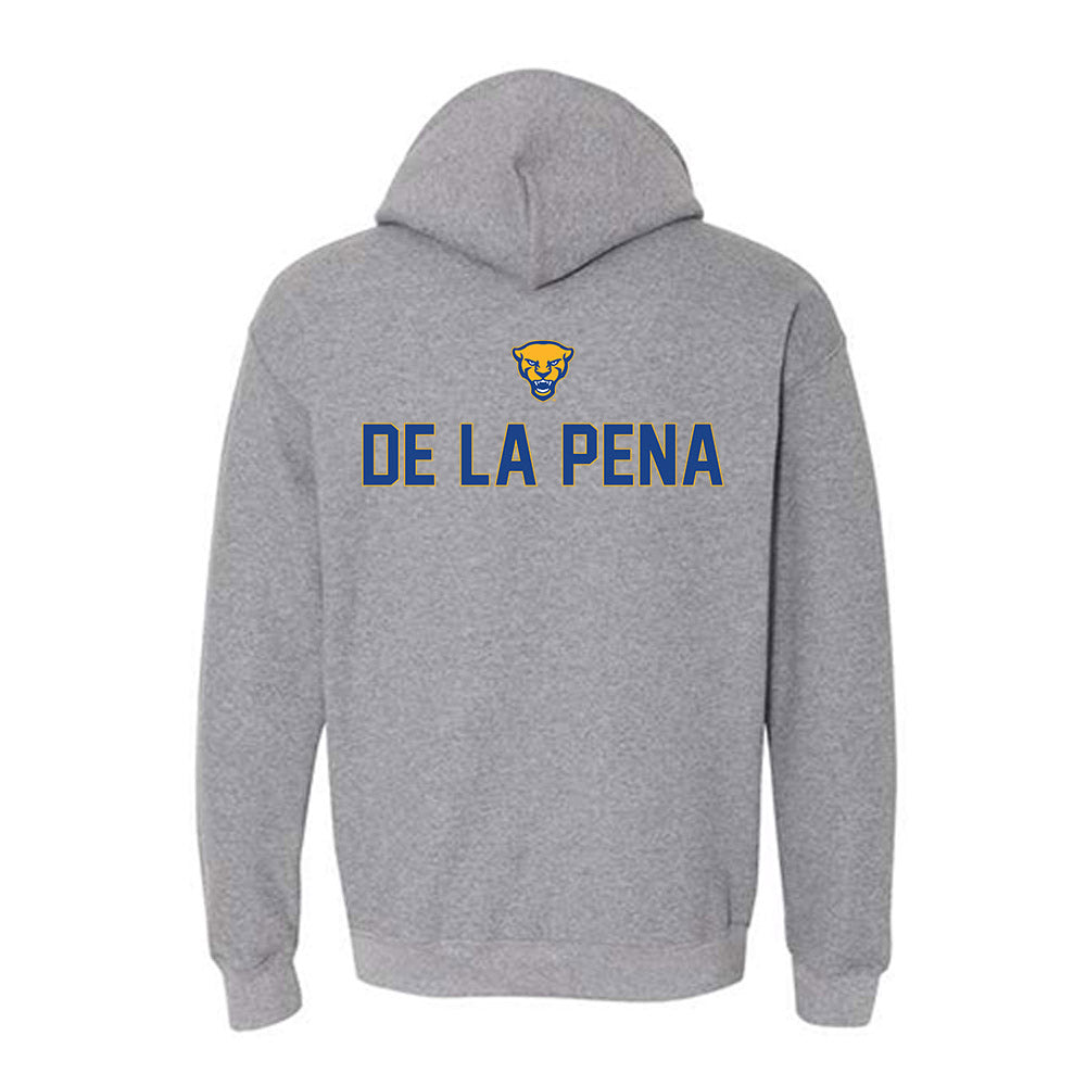 Pittsburgh - NCAA Wrestling : Mateo De La Pena - Sports Shersey Hooded Sweatshirt