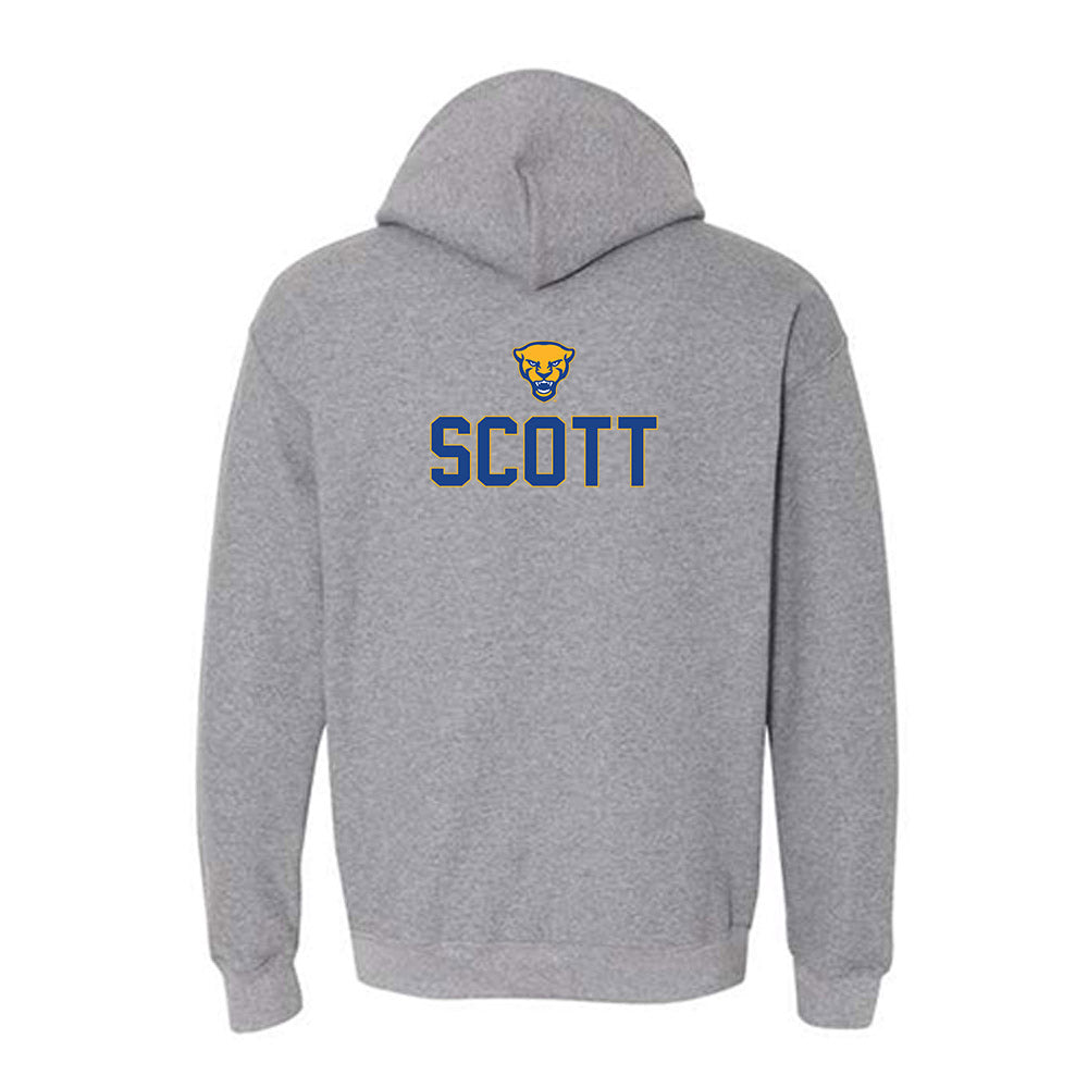 Pittsburgh - NCAA Wrestling : Kyle Scott - Sports Shersey Hooded Sweatshirt-1