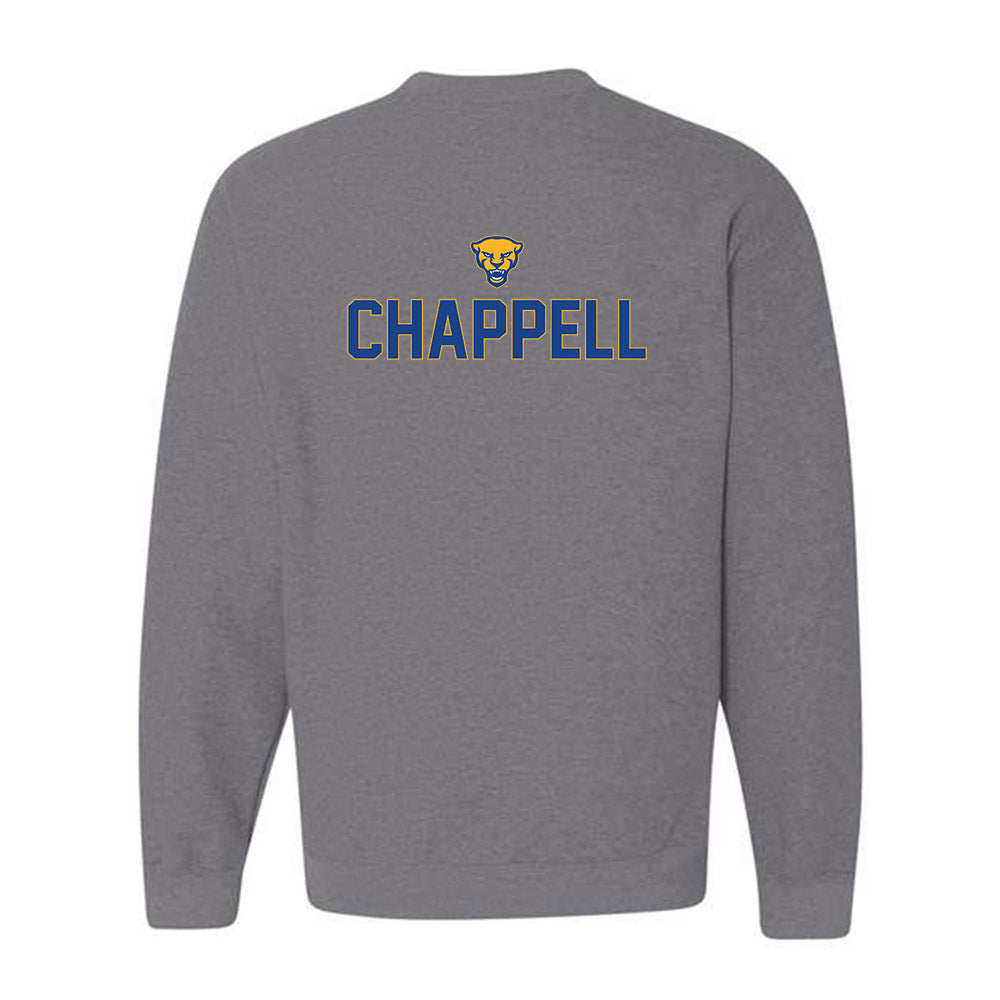 Pittsburgh - NCAA Wrestling : Tyler Chappell - Sports Shersey Crewneck Sweatshirt-1