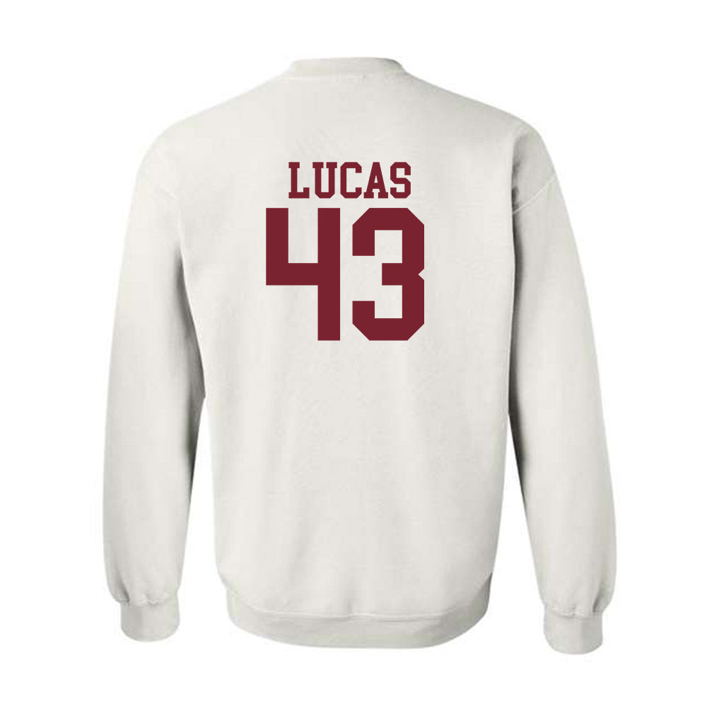 Charleston - NCAA Baseball : Asher Lucas - Classic Shersey Crewneck Sweatshirt-1