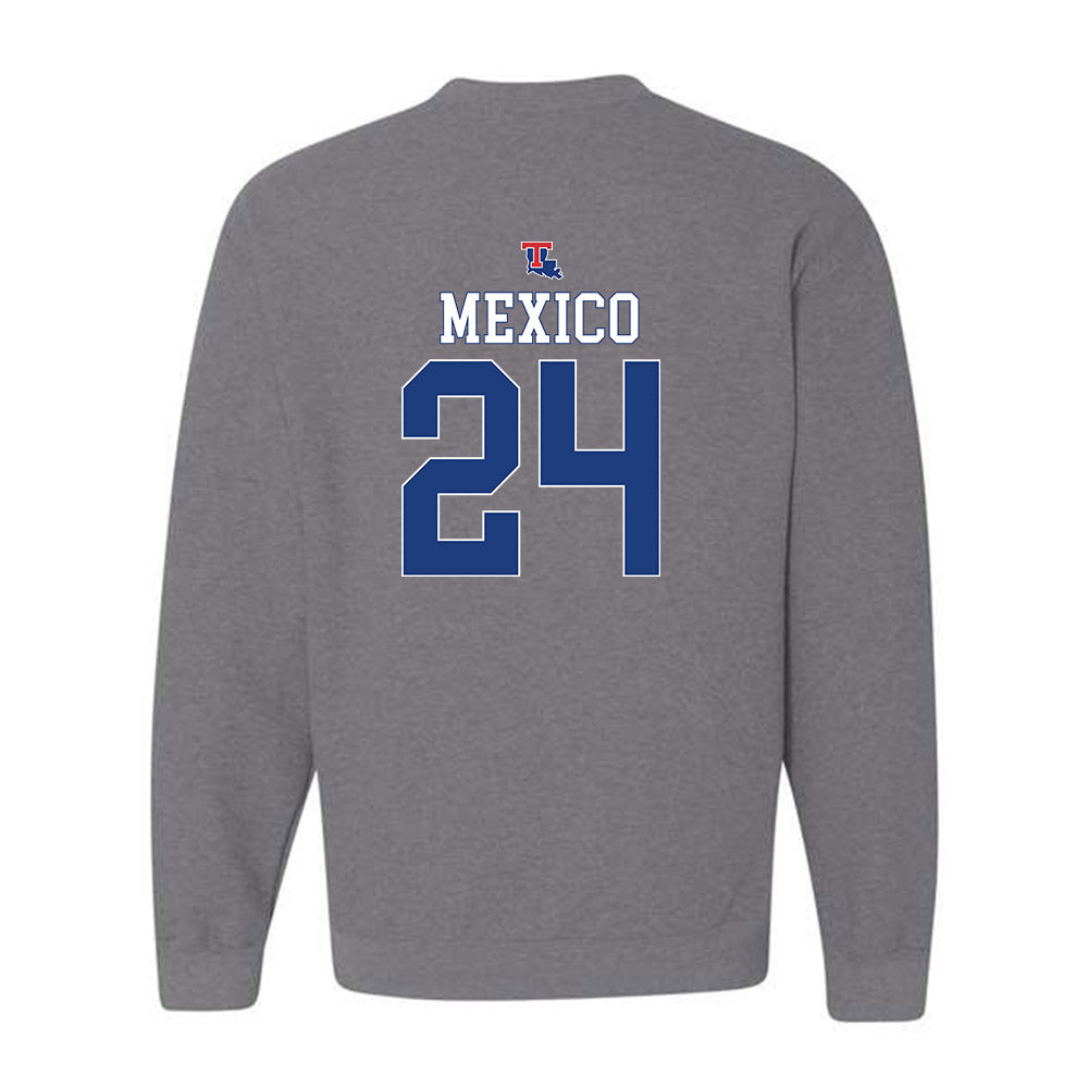 LA Tech - NCAA Baseball : Sebastian Mexico - Sports Shersey Crewneck Sweatshirt-1
