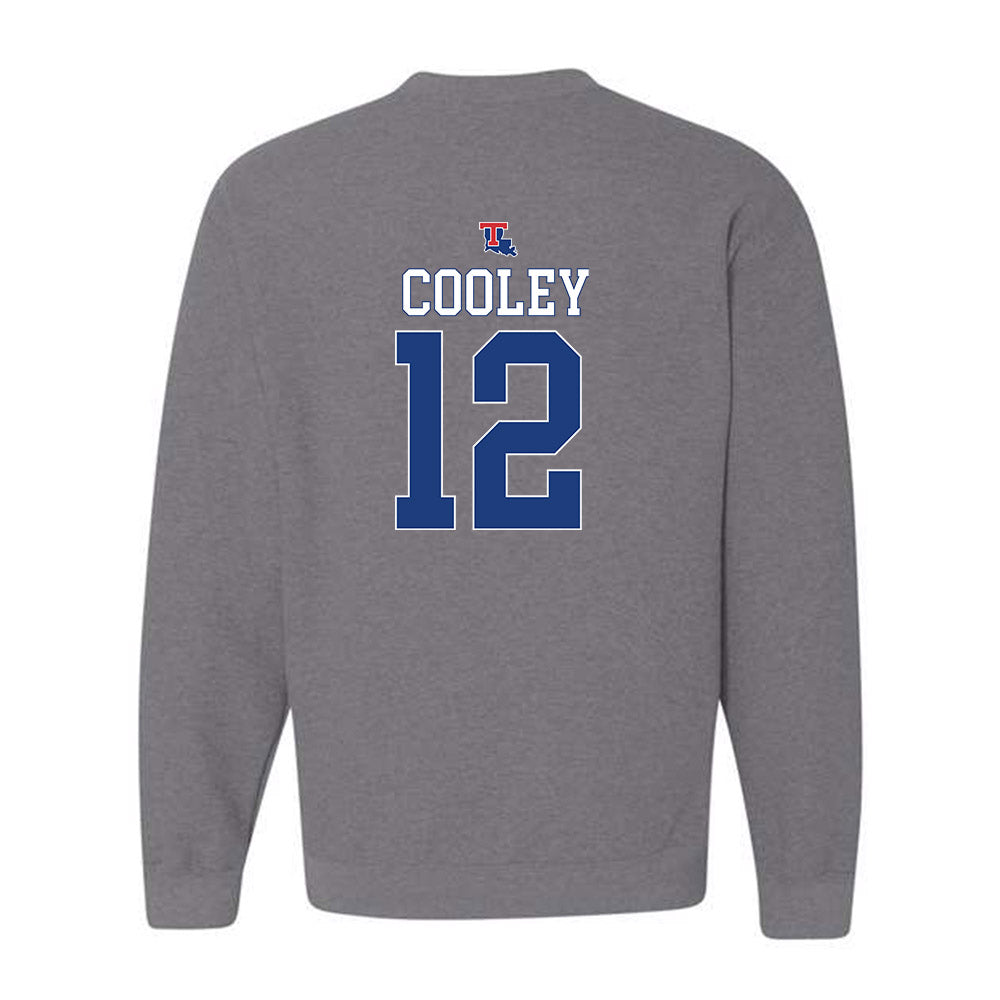 LA Tech - NCAA Baseball : Luke Cooley - Sports Shersey Crewneck Sweatshirt-1