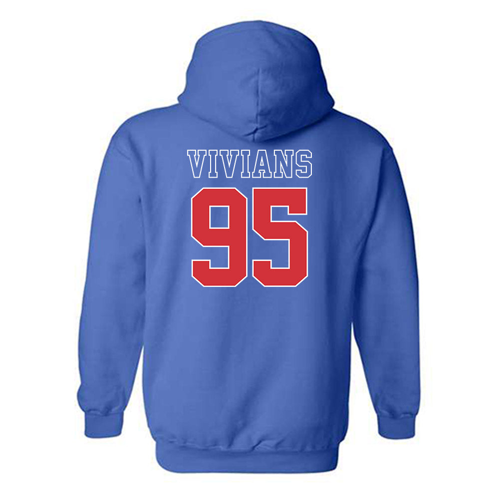 LA Tech - NCAA Football : Trevell Vivians - Sports Shersey Hooded Sweatshirt