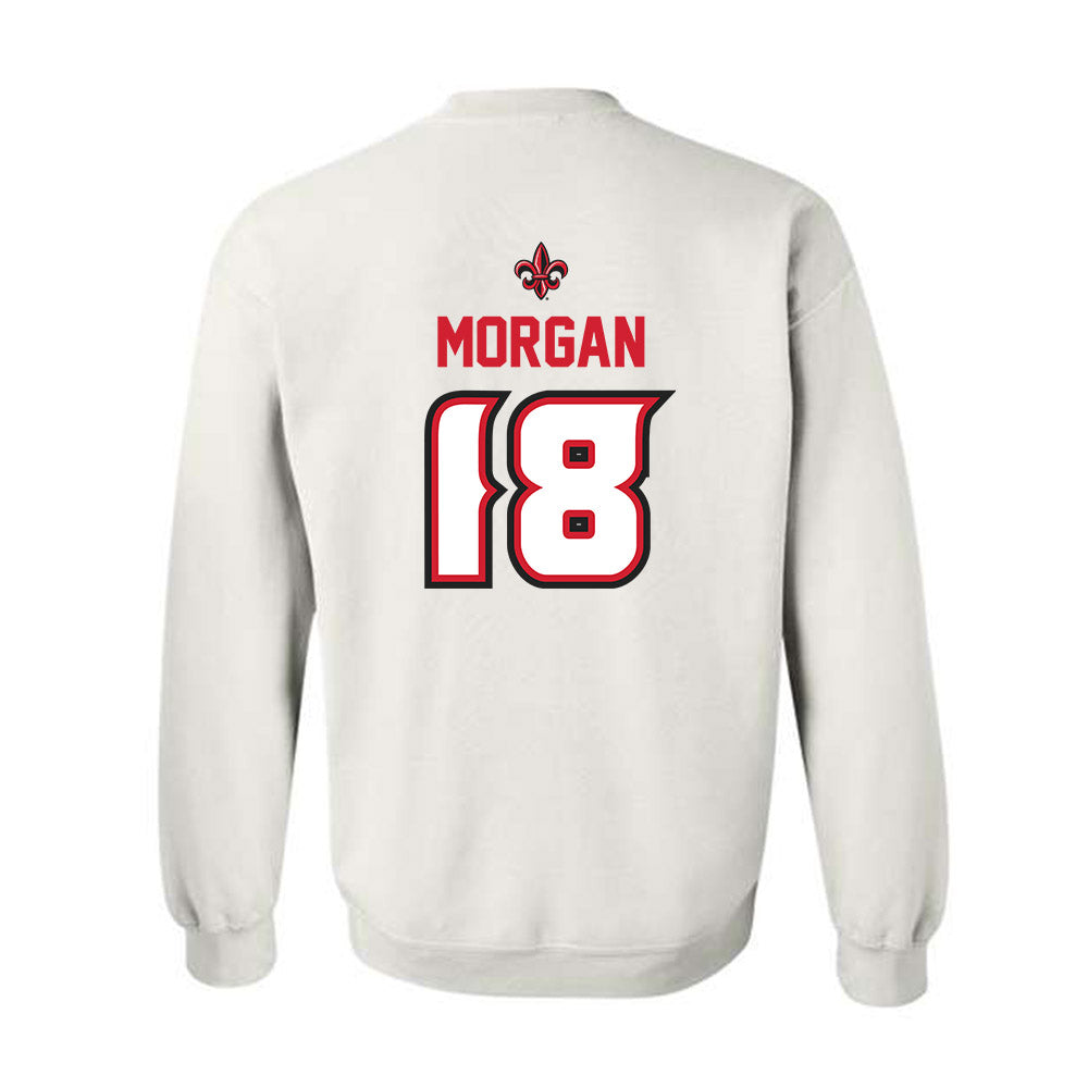 Louisiana - NCAA Baseball : Chase Morgan - Crewneck Sweatshirt Classic Shersey