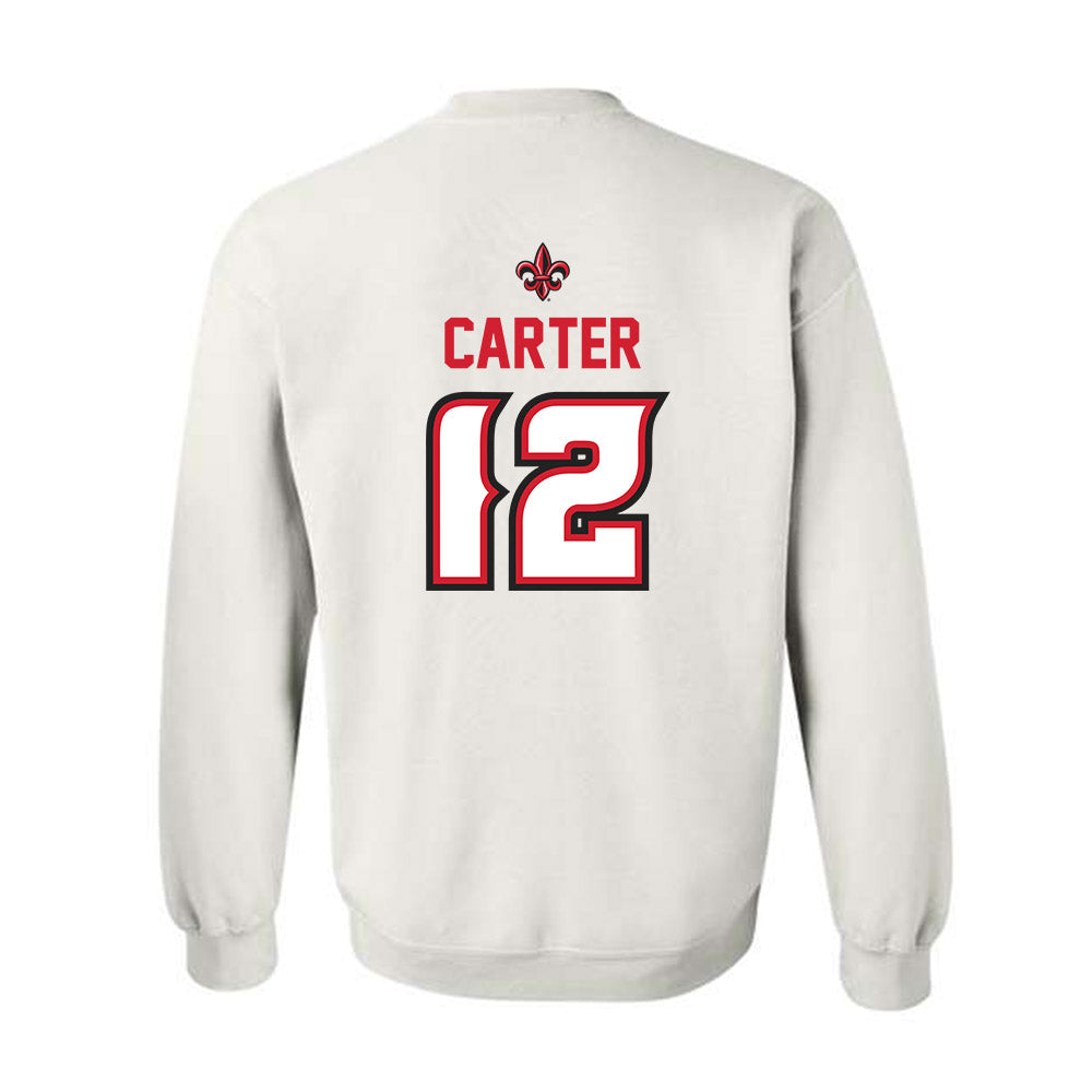 Louisiana - NCAA Baseball : Garret Carter - Sports Shersey Crewneck Sweatshirt-1