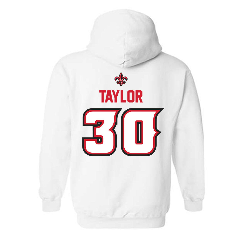 Louisiana - NCAA Baseball : Wilton Taylor - Sports Shersey Hooded Sweatshirt-1