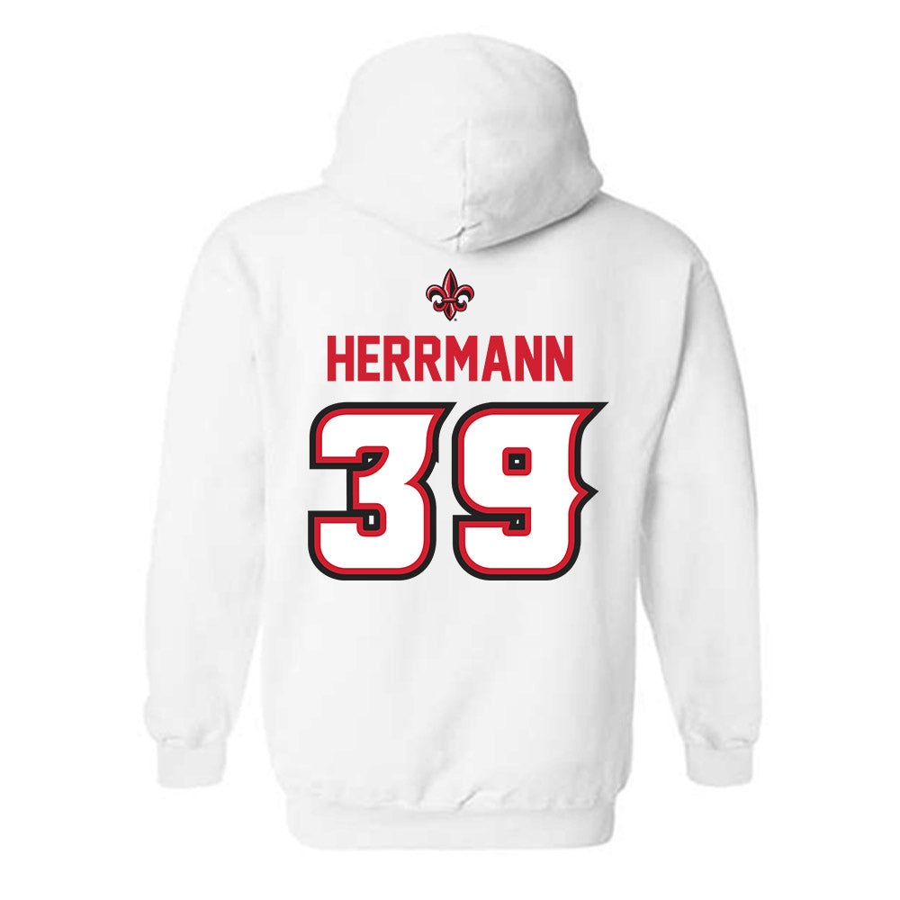 Louisiana - NCAA Baseball : Andrew Herrmann - Hooded Sweatshirt Classic Shersey