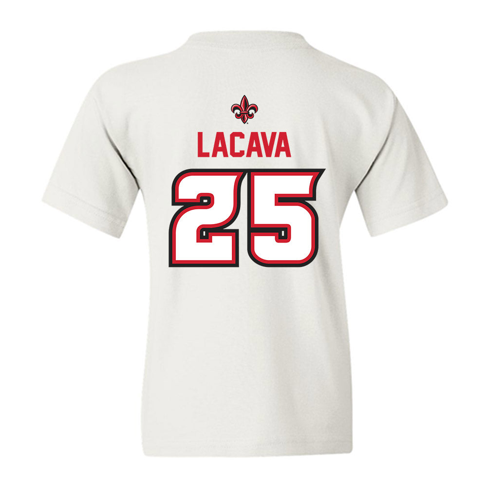 Louisiana - NCAA Baseball : Jayce LaCava - Sports Shersey Youth T-Shirt-1
